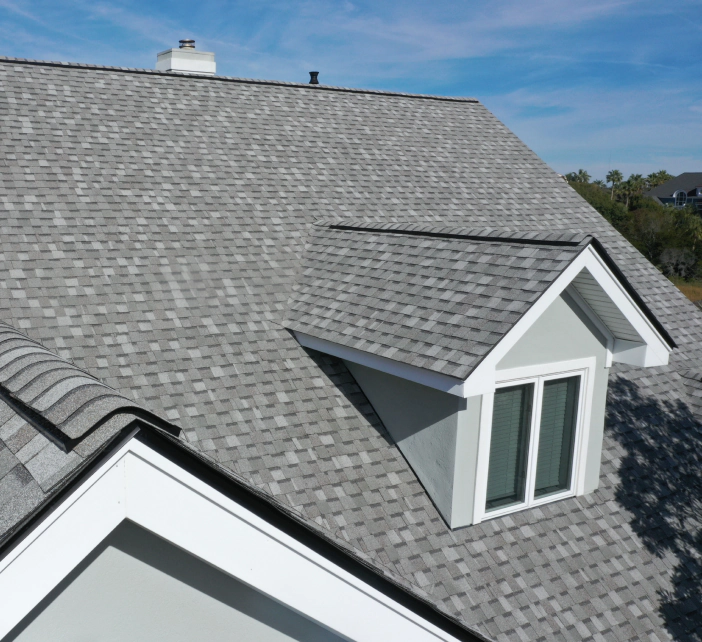 big house residential roof